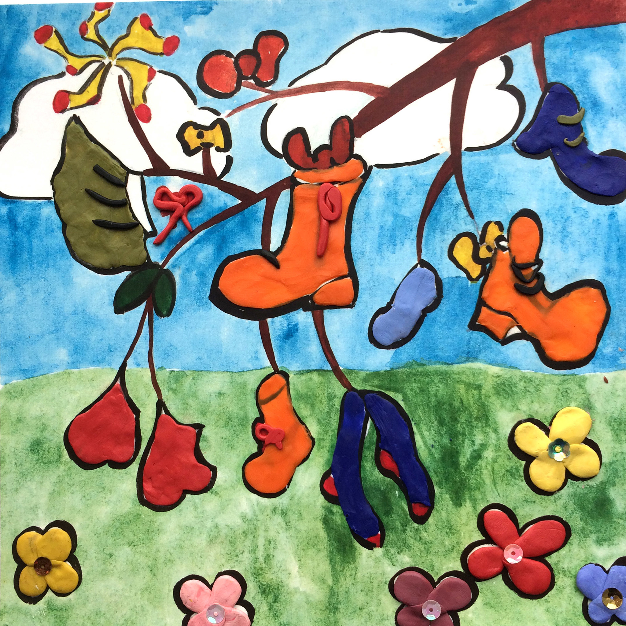Иллюстрация к стихотворению чудо дерево Чуковского